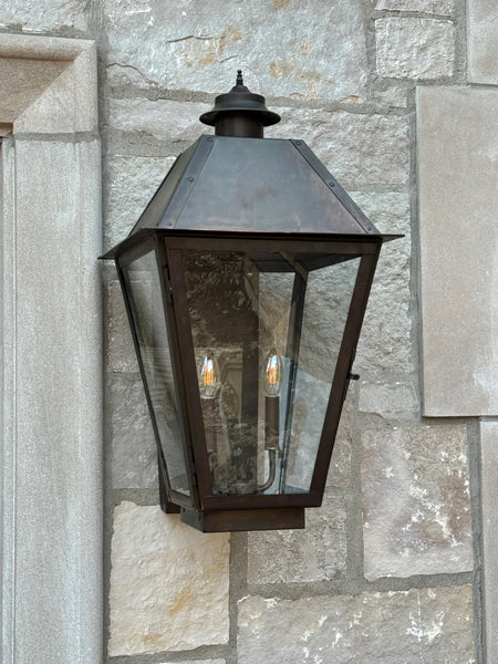 Solid copper wall lantern 2024 no.6010HC