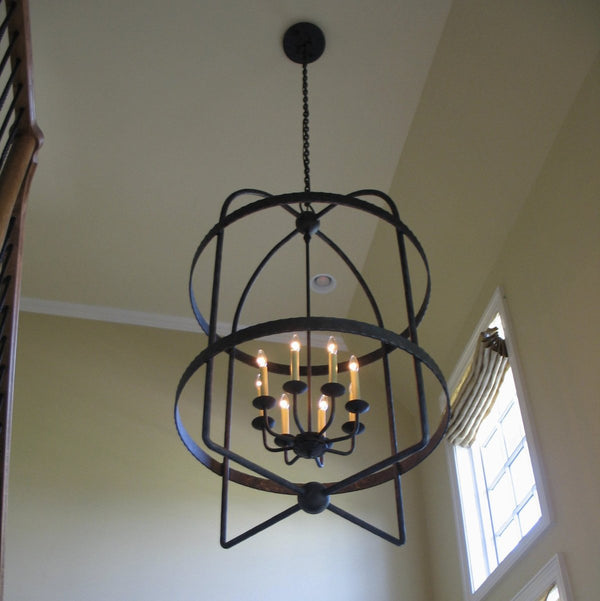 Infinity Vertical Chandelier